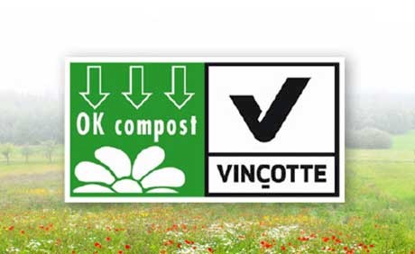 VINÇOTTE OK COMPOST certification